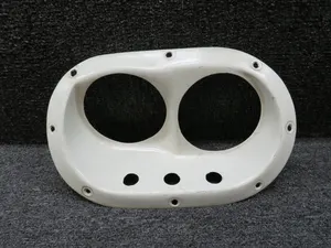 A526-1 Robinson R-22 Dual Landing Light Retainer (Worn Mount Holes) (White)